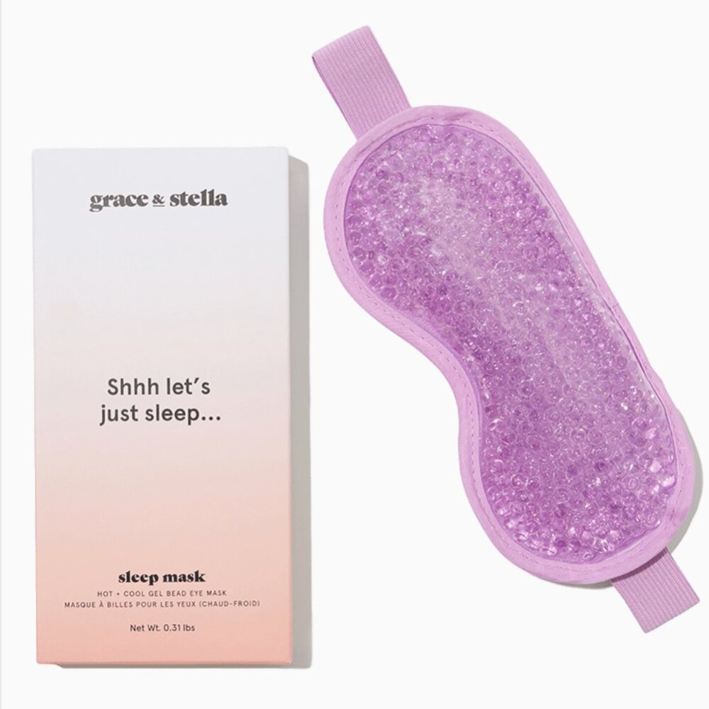 Grace & Stella Hot+Cool Gel Bead Sleep Mask. NWT.